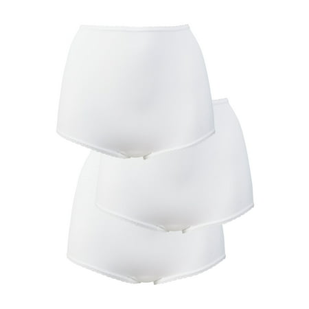 

Bali Skimp Skamp® Brief 3-Pack White/White/White 10 Women s