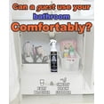 thumbnail image 2 of Gas Mask Odor Barrier Air Freshener Toilet Spray - Orange Creamsicle Scented EarthSential Brand, 2 of 6