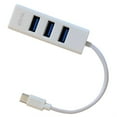 thumbnail image 1 of Elink - USB 3.1 Type-C to 4 Port USB-A Adapter, White, 1 of 2