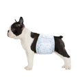 thumbnail image 1 of Flying Paws Pañales para perros machos, absorbentes para perros machos, bandas para el vientre para perros machos con protección contra fugas, incontinencia urinaria excitable o marcas masculinas (peq, 1 of 1
