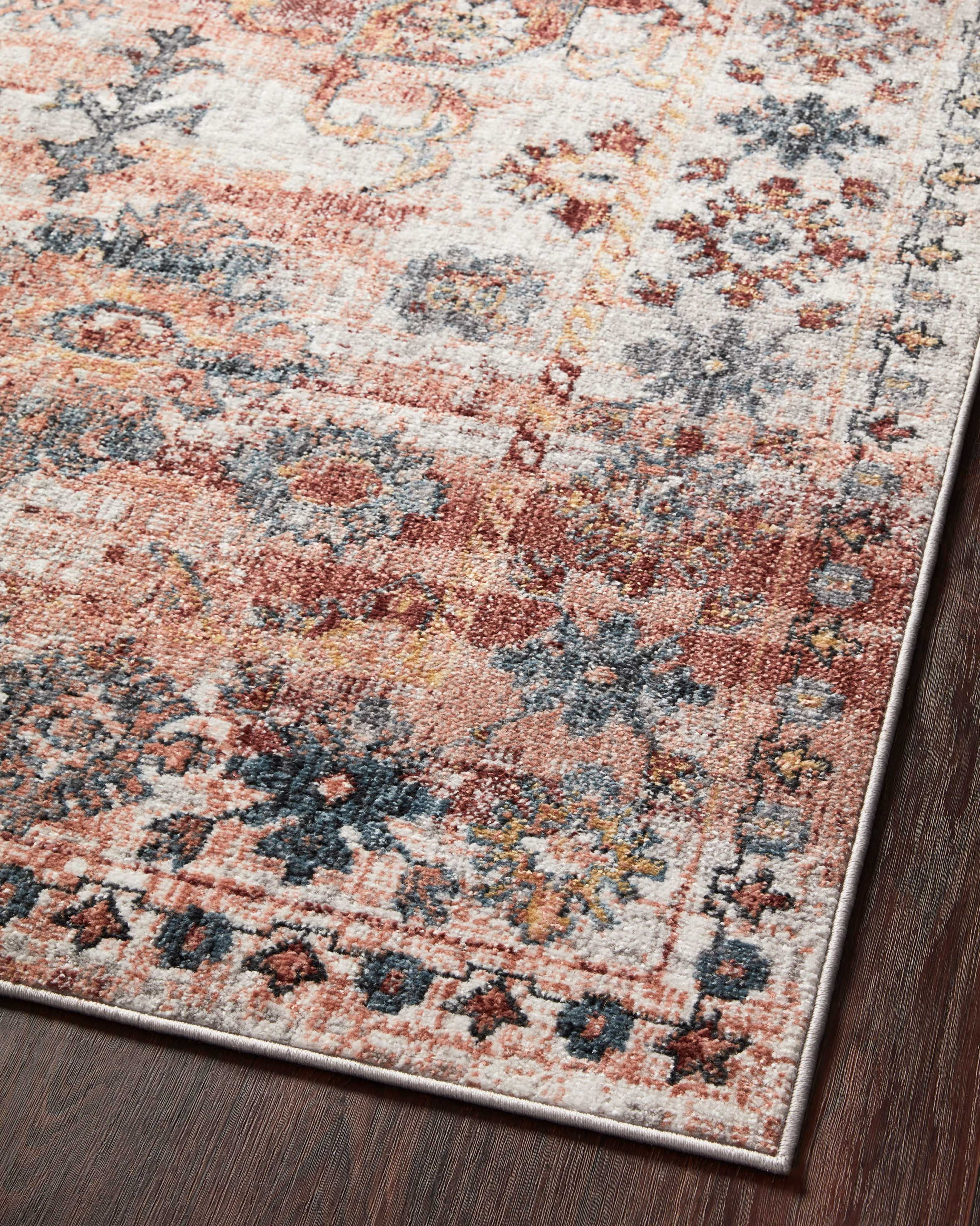 CSN-06 Rust / Multi - 3-9" x 5-9"