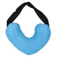 thumbnail image 1 of Almohada para axilas, suave, transpirable, de algodón, con correa ajustable, para aliviar la presión y prevenir la inflamación, para el cáncer de mama, color azul., 1 of 14