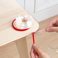 thumbnail image 2 of Topekada 20Ft Edge Bumpers with Double-Sided Tape, Edge Protector Strip, Clear Bumper Strip Baby Proofing Furniture Edge Protectors for Cabinets, Table,Drawer, 10mm, 2 of 7