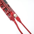 thumbnail image 4 of PCI-E 1x a 16x Adaptador Tablero Adaptador USB 3.0 Tarjeta de extensión de cable Equipo de minería Computadora Placa base Accesorios Escritorio PC Suministros 14PRO sidaley EL005789-02B, 4 of 7
