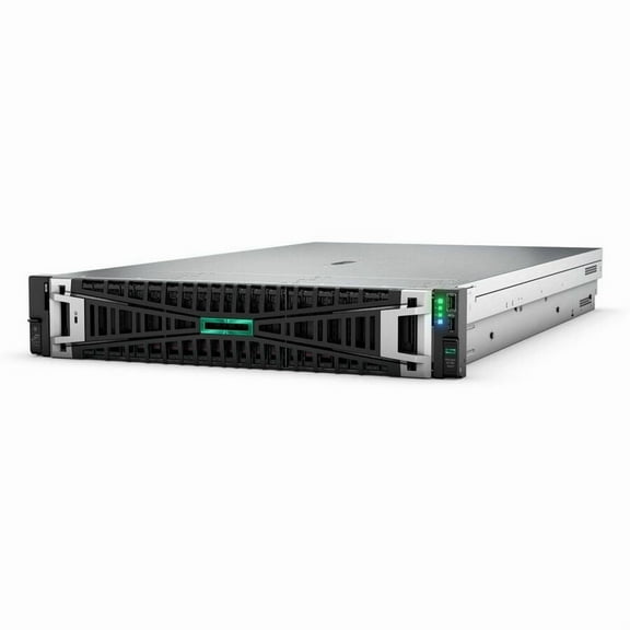 HPE ProLiant DL380 G11 2U Rack Server, 1 x Intel Xeon Silver 4410Y 2 GHz, 64 GB RAM, 1.92 TB SSD, (2 x 960GB) SSD Configuration, 12Gb/s SAS, Serial ATA/600, NVMe Controller