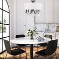 thumbnail image 5 of 6625-MK-CL-MWP Crystorama Lighting Othello - 5 Light Chandelier-21 Inches Tall and 24 Inches Wide     -Traditional Installation, 5 of 13