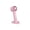 Pink, variant on Portable Handheld Fan, Battery Operated, Hand Fans with Air Tech Cooling Fan for Outdoor Activities, Travel, Beach,Pink
