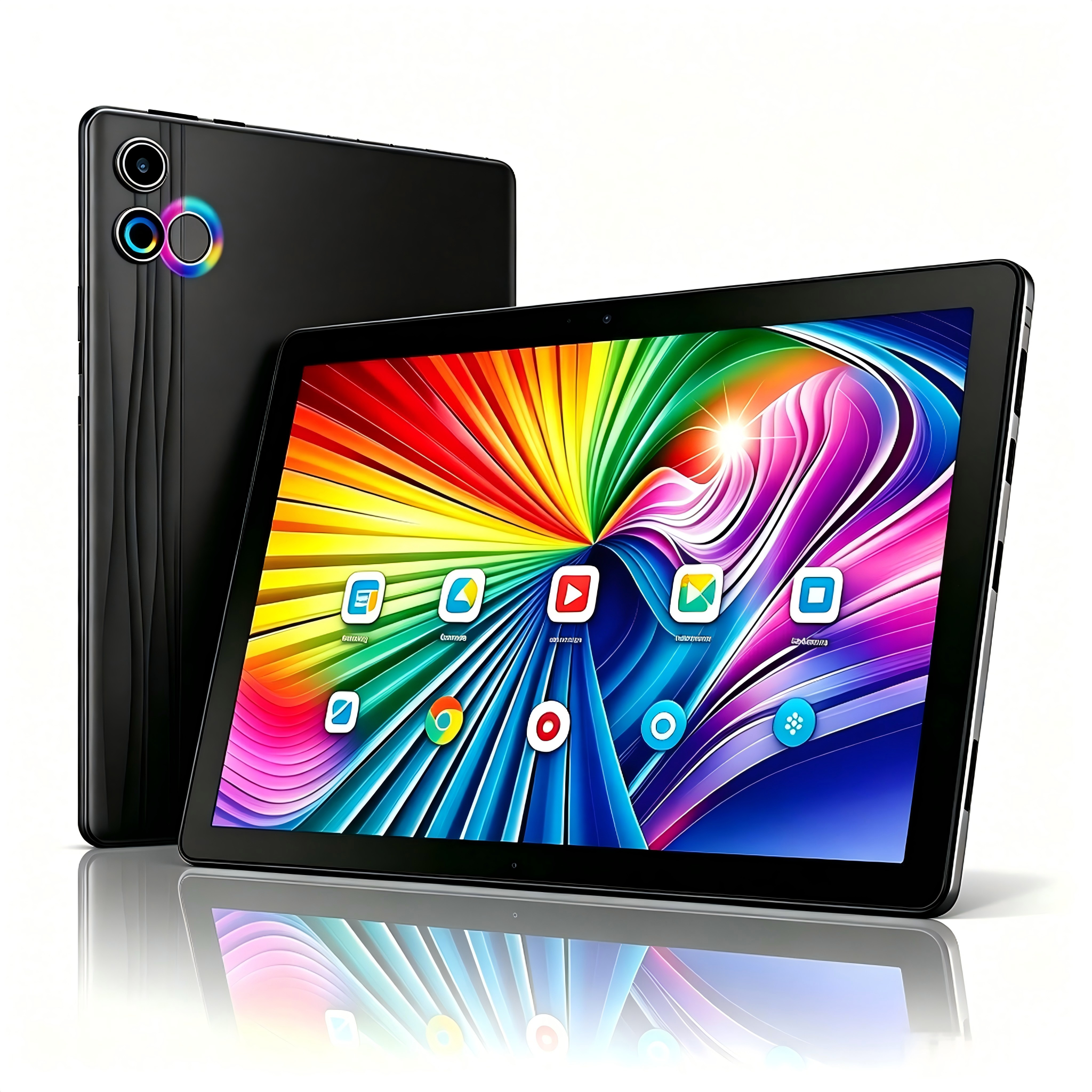 AEEZO 11 Inch Tablet 16GB RAM + 128GB ROM, Octa-Core Processor, Wi-Fi 6, Black