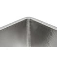 thumbnail image 3 of Premier Copper Products Lsq15en 15" Lavatory Sink Single Basin Undermount Or Dec - Nickel, 3 of 3