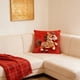 thumbnail image 4 of Funda de almohada con estampado de caballos de 45 x 45 cm | Funda de almohada decorativa de algodón con cremallera oculta para sofá, cama y decoración del hogar | Tejido suave y transpirable para, 4 of 7