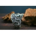 thumbnail image 3 of Roarsilver Divine Serenity: 925 Sterling Silver Ring with Hz. jesus | 14, 3 of 5