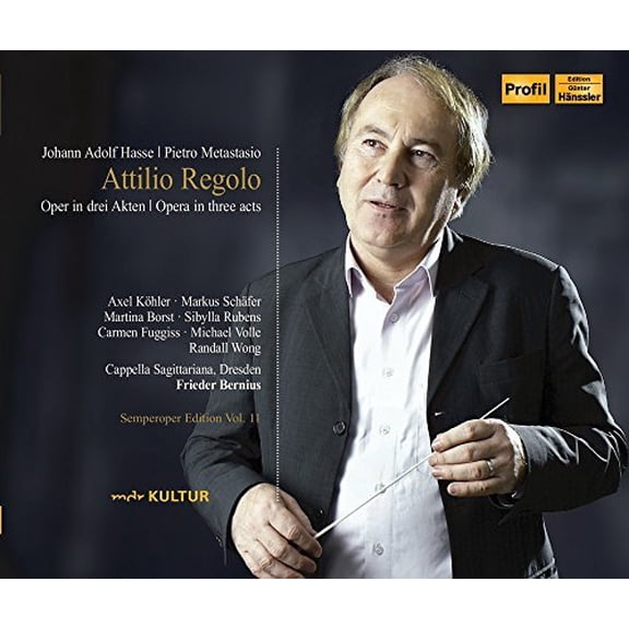 Hasse / Volle / Wong - Attilio Regolo - Music & Performance - CD