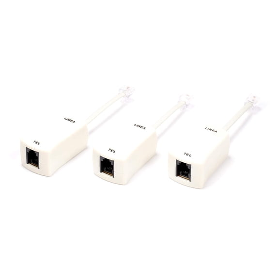 Advantage ADSL Filter for Telephone/Fax, Enhances Signal, No DSL Output ...