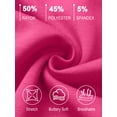 thumbnail image 5 of Fantaslook Plus Size Two Piece Sets for Women Fall Outfits Long Sleeve Tops Wide Leg Pants Lounge Matching Sets Vacation Travel Outfits, 5 of 7