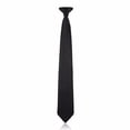 thumbnail image 2 of Guardurnaity Corbata a la moda para hombre, corbatas preatadas, uniformes de corbata de portero de seguridad ajustables, boda, compromiso, Accesorios de disfraces, 2 of 6