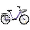 thumbnail image 5 of imerelez Kids Bike 20 Inch for Boys Girls Ages 6-12, Single-Speed with Dual V-Brake & Coaster Brakes, Lightweight Steel Frame, Multiple Colors (Pink/Green/Purple/White), 5 of 13