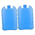 thumbnail image 6 of Worgeous 2pcs Reusable Plastic Cooling Bags Ice Packs Air Conditioner Fan Ice Packs Cooler Ice Packs Cooler Freezer Pack Reusable Freezer Ice Bags Freezer Packs, 6 of 8