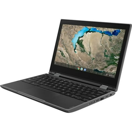Restored LENOVO 81MB001DUS 300e Chromebook 2nd Gen 11.6" HD Touchscreen Celeron N4020 1.1GHz Integrated Intel UHD Graphics 600 4GB RAM 32GB SSD Chrome OS Black