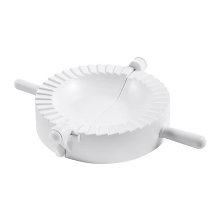 

White Plastic Hand Press Pierogi Mold Dumpling Mould