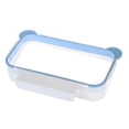 thumbnail image 1 of Tenedor Del Bolso De Basura De La Basura De La Ejecución Para De Baño Del Lavadero De La Tabla De Cocina, Bote De Basura De La Ejecución De Azul Baoblaze Soporte de basura para colgar de la mesa, 1 of 8