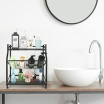 16.9-Inch Tall 3-Tier Spice Rack in Black