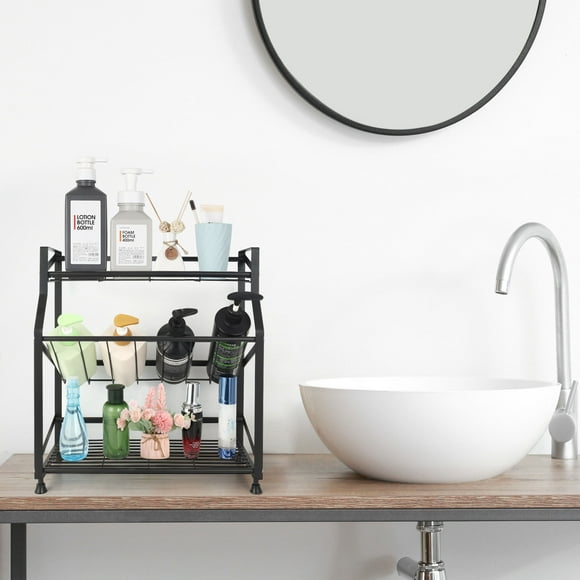 3-Tier Spice Rack Organizer for Countertop and Kitchen Cabinet Large Capacity Storage Shelf for Spices, Jars, and Condiments