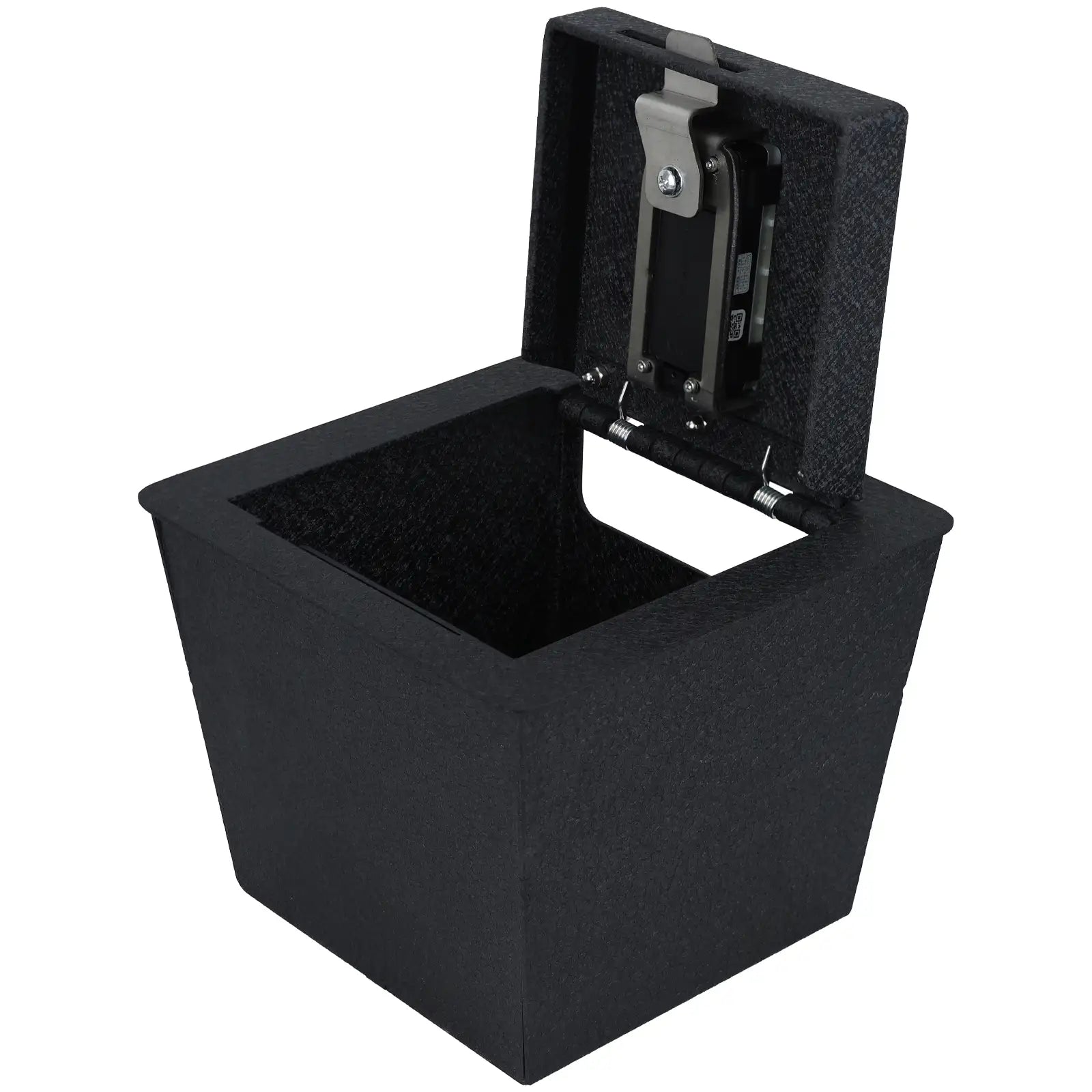 Center Console Safe Gun Safe, WASAI Premium In-vehicle Console Gun Vault Lockbox Compatible with 2007-2014 Toyota FJ Cruiser, Fingerprint Lock with Backup Key.