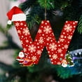 thumbnail image 5 of Adornos navideños colgantes con 26 letras para árbol de Navidad, adornos navideños personalizados para hacer tú mismo, decoración navideña, decoración colgante para árbol de Navidad, decoración para p, 5 of 5