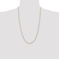 thumbnail image 2 of Auriga Fine Jewelry 14K Tri-Color Gold 2.0 mm Pav‚ Valentino Chain Necklace for Women 26", 2 of 7