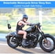 OXMART Moto Chromé Siège Passager Arrière Amovible Dossier Sissy Bar W / Coussin pour Harley Davidson XL 883 – image 2 sur 5
