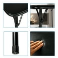 thumbnail image 4 of Homy Casa 34" Folding Card Table, Portable Table for Dining, Camping, or Game Night, Black, 4 of 10