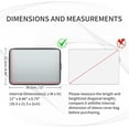 thumbnail image 4 of Funda Protectora para Laptop de 11-11.6 Pulgadas, Bolsa Suave con Cierre, Compatible con Laptops de 11 Pulgadas -gris, 4 of 7