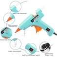 thumbnail image 2 of Hot Glue Gun Kit Mini: Mini Guns with 20 Sticks Melt Craft for Kids School DIY Arts Home Quick Repairs Multi-application 2 Pack, 2 of 2