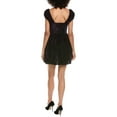 thumbnail image 2 of Amanda Uprichard womens  Clydette Dress, l, Black, 2 of 3