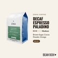 thumbnail image 2 of Decaf Espresso Paladino - Roasted by Zoka Coffee - Freshly Ground Coffee - 12oz Bag, 2 of 8