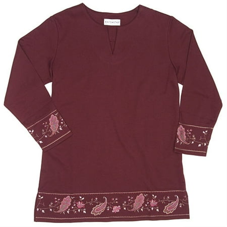 White Stag - Women's Embroidery Trim Tunic