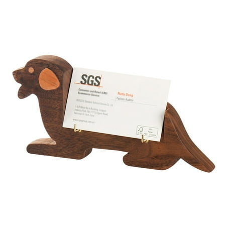 

Wiueurtly Snowflake Ornament Interesting And Minimalist Business Card Holder Made Of Wood Can Accommodate 30 Business Cards