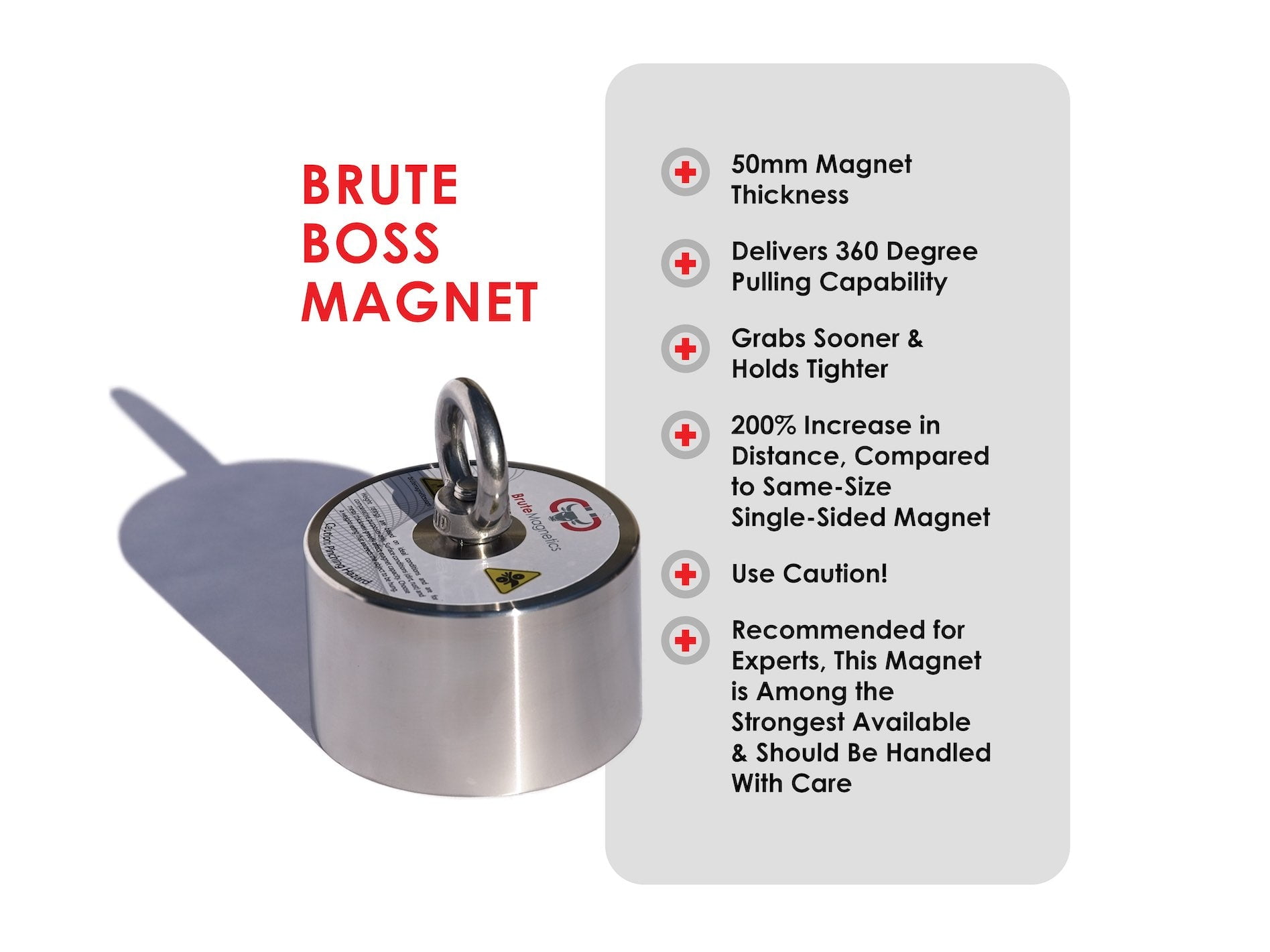 Brute Magnetics, Boss 360 Neodymium Fishing Magnet