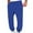 #03 Blue 【Mix & Match: Stock Up on Your Favorite Colors】, variant on Men's Solid Color Drawstring Elastic Waist Double-Layer Double Pocket Pants, Comfortable Polyester Blend Fabric For Casual Everyday Wear, Relaxed Fit For Versatile | TruBelle,Gray 2XL
