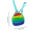 thumbnail image 2 of Mochila De Burbujas De Empuje, Juguetes Antiestrés, Bolsa Trasera Para Niños, Juguetes Sensoriales Para Niños Y Adultos Noticed AP008159-03, 2 of 6