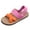 Red, variant on Women's Flat Sandals Open Toe Lightweight Non Slip Elatic Braided Strappy Slides Wide Width Platform Breathable Summer Walking Shoes Red Size 8.5