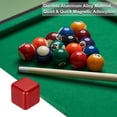 thumbnail image 4 of Uxcell Billiard Magnetic Chalk Holder Aluminum Pool Chalk Holder Billiards Cue Chalk Tip Case Red, 4 of 7