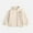 Beige, variant on Swuxness Kids Fleece Zip Up Sport Jacket, Kids Fall Long Sleeve Jacket, Toddler Solid Color Lightweight Zip Up Outerwear without Hood for Boys and Girls Beige, 6-7 Years