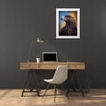 thumbnail image 3 of LaMontagne, Patrick 12x14 White Modern Wood Framed Museum Art Print Titled - Golden Eagle, 3 of 4