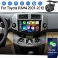 thumbnail image 1 of 7" Android 15 Car Stereo For Toyota RAV4 2006-2012, Wireless CarPlay Android Auto, 4+64GB Head Unit with AHD Backup Camera, Microphone, WiFi GPS Bluetooth Radio, 1 of 10