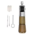 thumbnail image 1 of Kit de punzón de costura, punzón de costura de cuero profesional portátil de acero inoxidable, herramienta de puntada de reparación de Arte de cuero DIY, 1 of 5