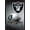 Black Framed Version, variant on NFL Las Vegas Raiders – Helmet 20 Wall Poster, 14.725" x 22.375"