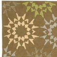 thumbnail image 5 of SAFAVIEH Martha Stewart Quilt Pebble Geometric Cotton Runner Rug, Opal/Grey, 2'3" x 10', 5 of 6