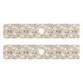 thumbnail image 7 of Yayeee Faucet Mat for Kitchen Sink 30" Diatomite Long Splash Guard Pad, Gray Cartoon Goose Pattern, 2 Pack, 7 of 7