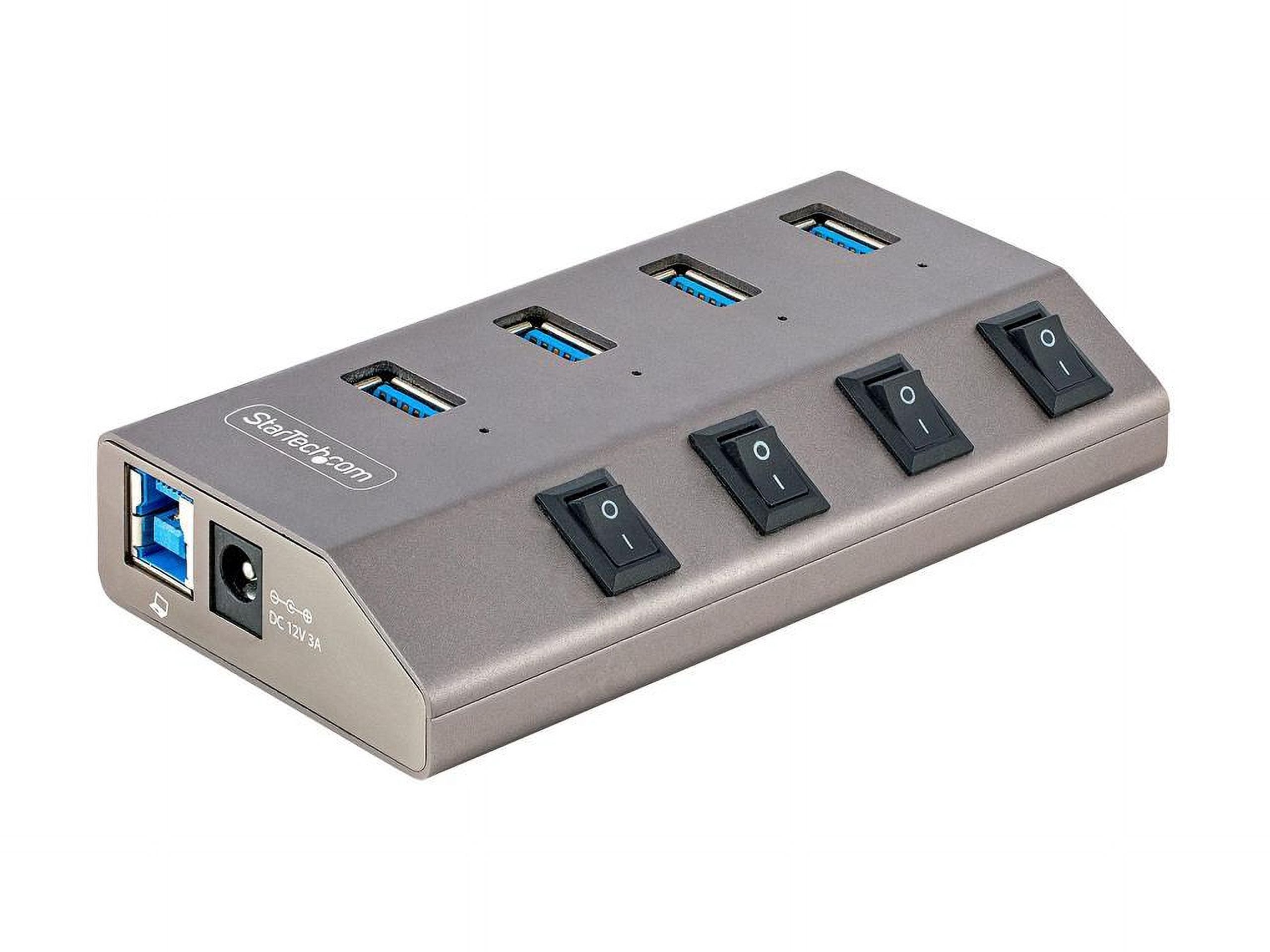 StarTech 4-Port Self-Powered USB-C 3.0 5Gbs Expansion Hub 5G4AIBSUSBHUBNA